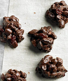Chocolate Almond Cherry Clusters