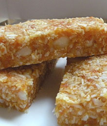 Dr. Beth's Coconut Almond Apricot Bars