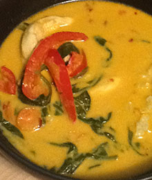 Dr. Beth's Coconut Curry Chicken