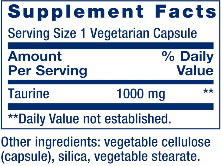 Taurine Facts